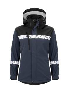 • Functionele jas van wind- en waterafstotend softshell materiaal, rits aan de voorkant bedekt met een flap om tocht en waterlekkage te voorkomen <br />• Borstzak aan de rechterkant met interne houder voor een ID-kaart, ook zijzakken aan beide zijden met ritssluiting <br />• Open binnenzakken <br />• Verlengd achterpand <br />• Afneembare capuchon, verstelbaar met trekkoord <br />• Verstelbare manchetten met klittenband en verstelbare taille met trekkoord <br />• Waschipzakje in de linker binnennaad<br /><br />Getest voor industrieel wassen volgens ISO 15797<br />Verhoogde zichtbaarheid volgens EN 17353<br />Oeko-Tex 100 gecertificeerd<br />Geleverd in een biobased, composteerbare polybag • Functionele jas van wind- en waterafstotend softshell materiaal, rits aan de voorkant bedekt met een flap om tocht en waterlekkage te voorkomen <br />• Borstzak aan de rechterkant met interne houder voor een ID-kaart, ook zijzakken aan beide zijden met ritssluiting <br />• Open binnenzakken <br />• Verlengd achterpand <br />• Afneembare capuchon, verstelbaar met trekkoord <br />• Verstelbare manchetten met klittenband en verstelbare taille met trekkoord <br />• Waschipzakje in de linker binnennaad<br /><br />Getest voor industrieel wassen volgens ISO 15797<br />Verhoogde zichtbaarheid volgens EN 17353<br />Oeko-Tex 100 gecertificeerd<br />Geleverd in een biobased, composteerbare polybag