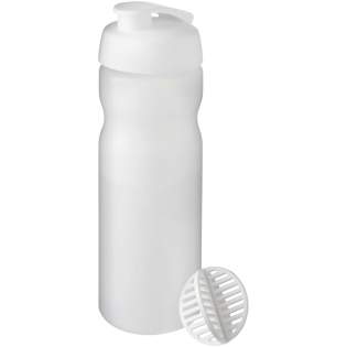 Einwandige Sportflasche mit Shaker-Ball zum problemlosen Mischen von Protein-Shakes. Ausgestattet mit einem auslaufsicheren Deckel mit Klappverschluss. Das Fassungsvermögen beträgt 650 ml. Hergestellt in Großbritannien. BPA-frei. EN12875-1 - konform und spülmaschinengeeignet. Einwandige Sportflasche mit Shaker-Ball zum problemlosen Mischen von Protein-Shakes. Ausgestattet mit einem auslaufsicheren Deckel mit Klappverschluss. Das Fassungsvermögen beträgt 650 ml. Hergestellt in Großbritannien. BPA-frei. EN12875-1 - konform und spülmaschinengeeignet.