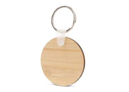 Introducing our Bamboo Round Keyring - a perfect blend of style and sustainability. Crafted from eco-friendly bamboo, this sleek and durable keyring adds a touch of nature to your daily essentials.