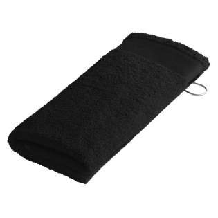 Serviette de golf avec attache Sophie Muval 55 x 30 cm gris foncé, 450 g/m². Serviette de golf avec attache Sophie Muval 55 x 30 cm gris foncé, 450 g/m².