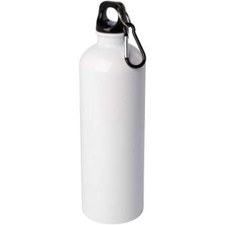 Always stay hydrated with this durable yet lightweight 750 ml water bottle made from RCS certified recycled stainless steel. It’s the perfect companion for sports, day trips or for use at the office. The single-walled Oregon bottle has a twist-off cap and offers plenty of space to add any kind of logo. Clip the attached carabiner (not suitable for climbing) securely to a bag to keep it from getting lost. Always stay hydrated with this durable yet lightweight 750 ml water bottle made from RCS certified recycled stainless steel. It’s the perfect companion for sports, day trips or for use at the office. The single-walled Oregon bottle has a twist-off cap and offers plenty of space to add any kind of logo. Clip the attached carabiner (not suitable for climbing) securely to a bag to keep it from getting lost.