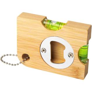 Niveau à bulle en bambou avec décapsuleur intégré. Cet outil multifonction est le cadeau idéal pour tout amateur de bricolage. Niveau à bulle en bambou avec décapsuleur intégré. Cet outil multifonction est le cadeau idéal pour tout amateur de bricolage.