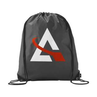 WoW! Backpack made of 210D RPET polyester. With drawstrings. GRS-certified. Total recycled material: 80%. Capacity approx. 8 litres.