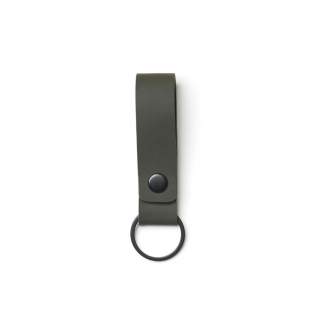 Loop keyring in supple Nubuck PU leather. Secured with a metal rivet, our keyring does as much for your overall look as it does for keeping your keys from getting lost in your bag.