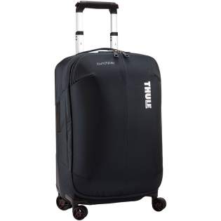 A sleek and durable carry-on spinner with a compression panel to maximize packing space and minimize wrinkling. Complies with carry-on requirements for most airlines.