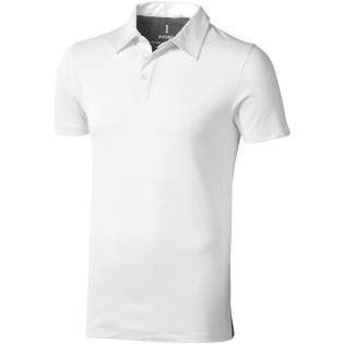 The Markham short sleeve men's stretch polo is the perfect blend of style, comfort, and versatility. Made from a 200 g/m² high-quality double piqué knit fabric, this polo offers a luxurious feel and exceptional durability. The premium blend of 95% cotton and 5% elastane provides an optimal balance of breathability, softness, and stretch. The addition of elastane and self-fabric collar ensure a comfortable and flexible fit, allowing for unrestricted movement throughout your day. Whether you're heading to the office, or going out for a casual outing, this polo keeps you looking and feeling your best.