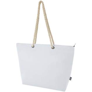 Le sac shopping isotherme Panama est fabriqué en polyester recyclé certifié GRS et comporte un grand compartiment principal zippé, ainsi que des poignées en aluminium et en corde de coton de haute qualité. Convient pour diverses activités telles que les courses ou pour une journée à la plage ou au parc. Capacité : 23 litres. Capacité de charge maximale de 10 kg. Sans PVC. Le sac shopping isotherme Panama est fabriqué en polyester recyclé certifié GRS et comporte un grand compartiment principal zippé, ainsi que des poignées en aluminium et en corde de coton de haute qualité. Convient pour diverses activités telles que les courses ou pour une journée à la plage ou au parc. Capacité : 23 litres. Capacité de charge maximale de 10 kg. Sans PVC.