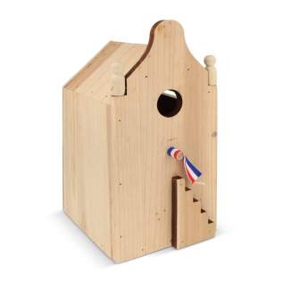 Nous vous présentons notre maison d'oiseaux, un havre de paix pour vos amis à plumes. Fabriquée en bois, elle est à la fois écologique et élégante. Invitez la nature dans votre jardin tout en favorisant la biodiversité aviaire. Un ajout charmant à tout espace extérieur. Nous vous présentons notre maison d'oiseaux, un havre de paix pour vos amis à plumes. Fabriquée en bois, elle est à la fois écologique et élégante. Invitez la nature dans votre jardin tout en favorisant la biodiversité aviaire. Un ajout charmant à tout espace extérieur.