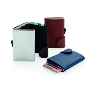 Ce porte-cartes en aluminium protège vos données personnelles contre les pickpockets électroniques. Fini les cartes brisées ou volées. Il peut accueillir jusqu’à 7 cartes ou 5 cartes à relief. Glissière pratique sur le côté pour faire sortir progress... Ce porte-cartes en aluminium protège vos données personnelles contre les pickpockets électroniques. Fini les cartes brisées ou volées. Il peut accueillir jusqu’à 7 cartes ou 5 cartes à relief. Glissière pratique sur le côté pour faire sortir progress...