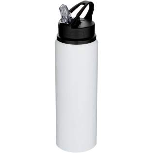 Die einwandige Fitz Wasserflasche besteht aus RCS-zertifiziertem recyceltem Edelstahl, einem Material, das sowohl leicht als auch langlebig ist. Mit Schraubdeckel, klappbarem Trinkverschluss und Tragegriff – ideal für unterwegs. Fassungsvermögen: 800 ml.