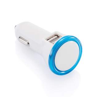 Connecteur portable avec double port USB et LED intégrée. Sortie: 5V/2,1A<br /><br />Lightsource: LED<br />LightsourceQty: 1