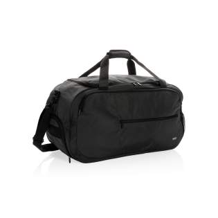 Sac de sport Swiss Peak en rPET AWARE™ avec une grande ouverture accès facile pour trouver vos objets essentiels en un coup d'œil, poche avant à fermeture à zip et 2 poches extérieures en maille. L'extérieur de ce sac et la doublure sont fabriqués en 100% polyester recyclé. Avec traceur AWARE™ qui prouve l'utilisation réelles des matériaux recyclés. Chaque sac a réutilisé 31,05 bouteilles en PET 0,5L. 2% de chaque produit IMPACT vendu sera reversé à Water.org.<br /><br />PVC free: true