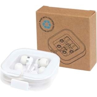 Casque filaire Type-C avec son de haute qualité, doté d’un microphone intégré pour les appels mains libres. Livré dans une boîte de rangement élégante en plastique recyclé. Casque filaire Type-C avec son de haute qualité, doté d’un microphone intégré pour les appels mains libres. Livré dans une boîte de rangement élégante en plastique recyclé.