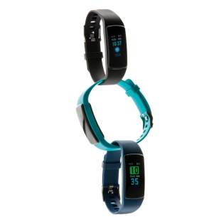 Lightweight waterproof (IP67) activity tracker with comfortable TPE wristband to wear the bracelet both day and night. With easy to use 0.96” OLED colour screen. Including free APP in 10 languages to get insight into your achievements (for iOS 8.1 and Android 4.4 or higher). Functions included: sleep tracking, step count, distance, calorie count, heart rate monitor, blood pressure, blood oxygen and stopwatch. With this fashionable activity tracker you will step into a healthier lifestyle. Standby time of 7 days and working time up to 3 days.<br /><br />HasBluetooth: True