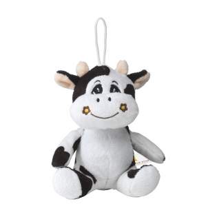 Jouet en peluche de la série Animal Friends. Cette vache est très douce. Avec un museau brodé et une boucle.