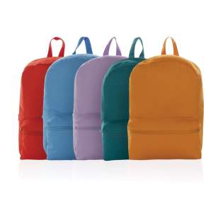 This 285 gsm recycled canvas backpack is a classic for everyday use. This bag features a spacious front and back pocket to hold your other daily essentials. With AWARE™ tracer that validates the genuine use of recycled materials. 2% of proceeds of ea... This 285 gsm recycled canvas backpack is a classic for everyday use. This bag features a spacious front and back pocket to hold your other daily essentials. With AWARE™ tracer that validates the genuine use of recycled materials. 2% of proceeds of ea...
