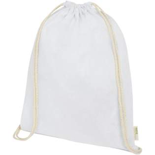 Sac durable à cordon de serrage avec un grand compartiment principal et une fermeture à cordon en coton pour garder tous les effets personnels en sécurité. Ce sac fourre-tout est fabriqué en Inde avec du coton biologique 100 g/m² certifié OEKO-Tex. Avec une résistance jusqu'à un poids de 5 kg, ce sac est fait pour durer et convient à un usage quotidien. Sac durable à cordon de serrage avec un grand compartiment principal et une fermeture à cordon en coton pour garder tous les effets personnels en sécurité. Ce sac fourre-tout est fabriqué en Inde avec du coton biologique 100 g/m² certifié OEKO-Tex. Avec une résistance jusqu'à un poids de 5 kg, ce sac est fait pour durer et convient à un usage quotidien.
