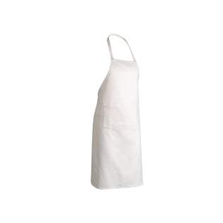 No greenwashing, but telling a true story about sustainability! This Impact 180g recycled cotton apron is made with AWARE™ tracer. With AWARE™, the use of genuine recycled fabric materials (70% rcotton/30% rpet) and water reduction impact claims are guaranteed, by using the AWARE disruptive physical tracer and blockchain technology. Save water and use genuine recycled fabrics. With the focus on water, 2% of proceeds of each Impact product sold will be donated to Water.org. Don't worry about getting your clothes dirty. This beautiful apron has straps on the waist that help you get your perfect fit every time, and the front pocket is perfect for holding spoons, or any other accessory you need close at hand while cooking. Water savings are based on figures when compared to conventional fibre. This calculated indication is based on reliable LCA data as published by Textile Exchange in their Material Snapshots 2016. No greenwashing, but telling a true story about sustainability! This Impact 180g recycled cotton apron is made with AWARE™ tracer. With AWARE™, the use of genuine recycled fabric materials (70% rcotton/30% rpet) and water reduction impact claims are guaranteed, by using the AWARE disruptive physical tracer and blockchain technology. Save water and use genuine recycled fabrics. With the focus on water, 2% of proceeds of each Impact product sold will be donated to Water.org. Don't worry about getting your clothes dirty. This beautiful apron has straps on the waist that help you get your perfect fit every time, and the front pocket is perfect for holding spoons, or any other accessory you need close at hand while cooking. Water savings are based on figures when compared to conventional fibre. This calculated indication is based on reliable LCA data as published by Textile Exchange in their Material Snapshots 2016.