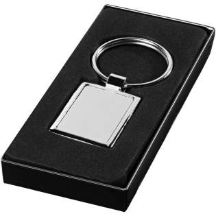 Timeless metal key chain. Including black gift box.