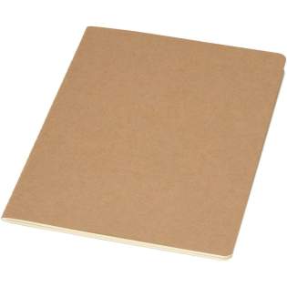 Das Slyk A5-Notizbuch verfügt über ein minimalistisches Cover aus Kraftkarton mit abgerundeten Ecken und sichtbarer Fadenheftung für eine handgearbeitete Note. Es enthält 32 cremefarbene, gepunktete Seiten aus 70 g/m² Papier. Dank des kompakten A5-Formats ist es ideal für Notizen unterwegs und passt in die meisten Taschen. Auch liniert oder im Planer-Layout erhältlich.