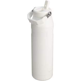 The 1.06 litres IceFlow™ 2.0 water bottle features advanced AeroLight™ technology, making it 33% lighter than standard stainless-steel bottles. Its featherweight spun-steel insulation keeps your water ice-cold for hours, making it ideal for workouts or daily hydration. The folding handle allows for easy carrying, perfect for grabbing on the way to a yoga class. The flip straw lid features a larger opening and a built-in straw for quicker hydration—just flip it open to sip and snap it shut when you’re done. The spout can be removed for a deeper clean, ensuring fresh-tasting water every time. The 1.06 litres IceFlow™ 2.0 water bottle features advanced AeroLight™ technology, making it 33% lighter than standard stainless-steel bottles. Its featherweight spun-steel insulation keeps your water ice-cold for hours, making it ideal for workouts or daily hydration. The folding handle allows for easy carrying, perfect for grabbing on the way to a yoga class. The flip straw lid features a larger opening and a built-in straw for quicker hydration—just flip it open to sip and snap it shut when you’re done. The spout can be removed for a deeper clean, ensuring fresh-tasting water every time.