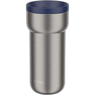 De 375 ml Ellipse geïsoleerde mok van duurzaam roestvrij staal is perfect voor onderweg. Hij houdt je drankje tot 4 uur warm of tot 8 uur koud, ideaal voor je ochtendkoffie of een verfrissende koude drank. De mok is 100% lekvrij, past in bijna elke bekerhouder en is BPA-vrij voor veilig dagelijks gebruik. Handwas wordt aanbevolen om de afwerking mooi te houden.
