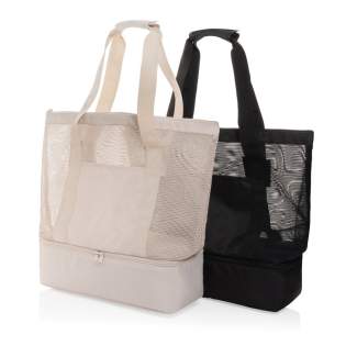 The Iqlo Aware™ RPET 2-in-1 Cooler Tote is the perfect combination of practicality and sustainability. Made from 100% recycled RPET material with a durable PEVA lining, this stylish black tote is designed for everyday use. Its spacious zipper compart... The Iqlo Aware™ RPET 2-in-1 Cooler Tote is the perfect combination of practicality and sustainability. Made from 100% recycled RPET material with a durable PEVA lining, this stylish black tote is designed for everyday use. Its spacious zipper compart...
