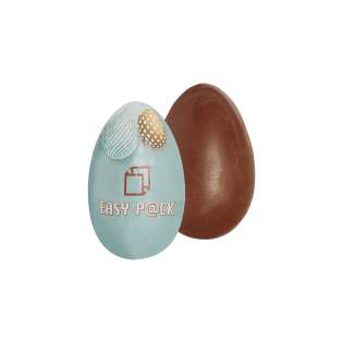Hollow milk chocolate Easter egg