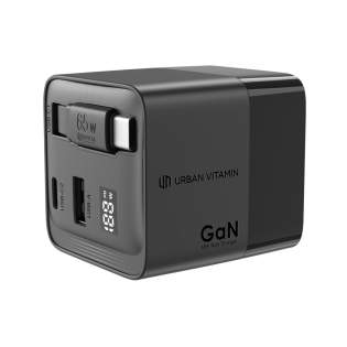 Maak kennis met de slimste 65W-oplader met een kabel die altijd bij de hand is wanneer je hem nodig hebt. De Mendocino is een 65W PD GaN-oplader met een ingebouwde, intrekbare USB-C-kabel van 80 cm, zodat je kunt opladen zonder ooit een aparte kabel te hoeven gebruiken. Hij wordt ook geleverd met verwisselbare EU- en VK-stekkers, waardoor hij de perfecte reisgenoot is. GaN is een next-gen oplaadtechnologie die zorgt voor een compacter formaat, minder warmteontwikkeling en een hogere energie-efficiëntie. De Mendocino laadt al je apparaten op volle snelheid op, inclusief laptops, tablets en telefoons, en kan tot drie apparaten tegelijk van stroom voorzien dankzij de extra USB-C-poorten en USB-A-uitgang. De Mendocino is gemaakt van RCS (Recycled Claim Standard) gecertificeerd gerecycled brandwerend pc. Totaal gerecycled materiaal: 18% gebaseerd op het totale artikelgewicht. De Urban Vitamin-artikelen zijn gemaakt zonder pvc en verpakt in plasticvrije verpakkingen.<br /><br />PVC free: true Maak kennis met de slimste 65W-oplader met een kabel die altijd bij de hand is wanneer je hem nodig hebt. De Mendocino is een 65W PD GaN-oplader met een ingebouwde, intrekbare USB-C-kabel van 80 cm, zodat je kunt opladen zonder ooit een aparte kabel te hoeven gebruiken. Hij wordt ook geleverd met verwisselbare EU- en VK-stekkers, waardoor hij de perfecte reisgenoot is. GaN is een next-gen oplaadtechnologie die zorgt voor een compacter formaat, minder warmteontwikkeling en een hogere energie-efficiëntie. De Mendocino laadt al je apparaten op volle snelheid op, inclusief laptops, tablets en telefoons, en kan tot drie apparaten tegelijk van stroom voorzien dankzij de extra USB-C-poorten en USB-A-uitgang. De Mendocino is gemaakt van RCS (Recycled Claim Standard) gecertificeerd gerecycled brandwerend pc. Totaal gerecycled materiaal: 18% gebaseerd op het totale artikelgewicht. De Urban Vitamin-artikelen zijn gemaakt zonder pvc en verpakt in plasticvrije verpakkingen.<br /><br />PVC free: true