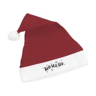 Polyester christmas hat.