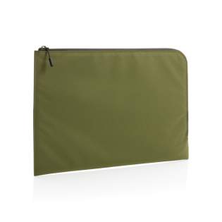 Safely store your laptop in the clean and minimalistic 15.6" laptop sleeve with zip at the top. Made with recycled polyester. With AWARE™ tracer that validates the genuine use of recycled materials. Each laptop sleeve has reused 4.5 0.5L PET bottles. 2% of proceeds of each Impact product sold will be donated to Water.org. PVC free.<br /><br />FitsLaptopTabletSizeInches: 15.6<br />PVC free: true
