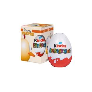 Box with Kinder surprise egg