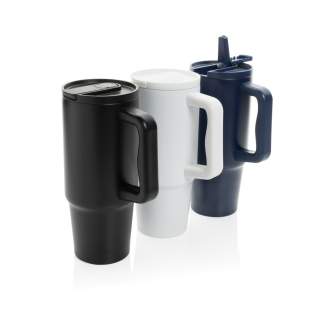 Dieser 900ml-Becher mit schlankem Boden, der so in die meisten Getränkehalter passt, und einen komfortablen Griff für einfachen Transport bietet, ist die perfekte Balance zwischen Fassungsvermögen und Komfort. Ob Sie einen anstrengenden Arbeitstag hi...
