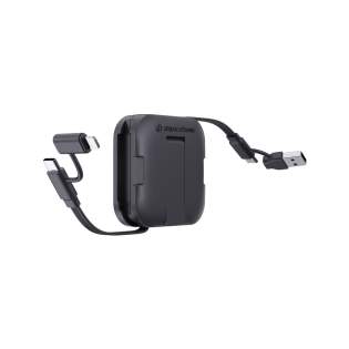 De ultieme alles-in-één oplaadoplossing. San Jose is een 100W telefoonhouder met een geïntegreerde intrekbare oplaadkabel die supersnelle stroom en gemak levert. Met zijn magnetische telefoonhouder en kickstand houdt de San Jose je telefoon veilig en rechtop in de perfecte hoek voor handsfree gebruik - of je nu video's bekijkt, videogesprekken voert of CarPlay gebruikt. De intrekbare RTPE-kabel is tot 100 cm uittrekbaar en biedt supersnel opladen, met ondersteuning voor een vermogen tot 100 W met de USB-C naar USB-C-kabel. Hij wordt ook geleverd met USB-A naar USB-C en USB-A naar iOS-connectoren, waardoor hij veelzijdig genoeg is om een breed scala aan apparaten op te laden. Bovendien ondersteunt het gegevensoverdracht voor naadloze bestandssynchronisatie tijdens het opladen. San Jose is gemaakt met RCS (Recycled Claim Standard) gecertificeerde RABS & RTPE-materialen. Totaal gerecycled materiaal 59% op basis van het artikelgewicht. Urban Vitamin-artikelen zijn gemaakt zonder PVC.<br /><br />PVC free: true De ultieme alles-in-één oplaadoplossing. San Jose is een 100W telefoonhouder met een geïntegreerde intrekbare oplaadkabel die supersnelle stroom en gemak levert. Met zijn magnetische telefoonhouder en kickstand houdt de San Jose je telefoon veilig en rechtop in de perfecte hoek voor handsfree gebruik - of je nu video's bekijkt, videogesprekken voert of CarPlay gebruikt. De intrekbare RTPE-kabel is tot 100 cm uittrekbaar en biedt supersnel opladen, met ondersteuning voor een vermogen tot 100 W met de USB-C naar USB-C-kabel. Hij wordt ook geleverd met USB-A naar USB-C en USB-A naar iOS-connectoren, waardoor hij veelzijdig genoeg is om een breed scala aan apparaten op te laden. Bovendien ondersteunt het gegevensoverdracht voor naadloze bestandssynchronisatie tijdens het opladen. San Jose is gemaakt met RCS (Recycled Claim Standard) gecertificeerde RABS & RTPE-materialen. Totaal gerecycled materiaal 59% op basis van het artikelgewicht. Urban Vitamin-artikelen zijn gemaakt zonder PVC.<br /><br />PVC free: true