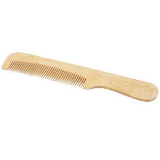 Combs made of bamboo is the best option for all hair types and for both men and women, since it creates a smoother glide through the hair without pulling or breaking the hair. This comb has an ergonomic handle that makes it easy and comfortable to hold. The bamboo used is sourced and produced following sustainable standards.