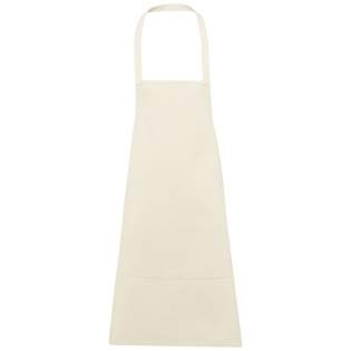 If you're looking for a cotton apron with premium quality, the Khana apron is exactly what you need. It's made of 280 g/m² canvas making it thick and sturdy, yet comfortable to wear. It features 2 adjacent pockets (size 25 x 26 cm and 16 x 18 cm), and a 65 cm tie-back closure. 