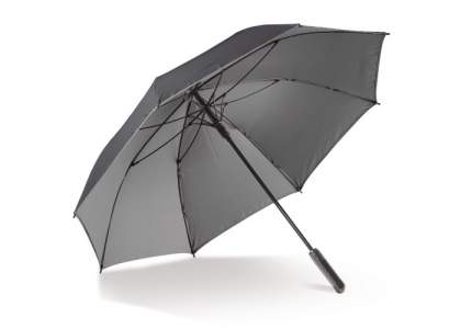 Ce parapluie double à baldaquin vous garde au sec dans toutes les conditions. Le cadre en fibre de verre est solide et résistant au vent. Et la poignée ergonomique avec son design remarquable en fait un parapluie indispensable.