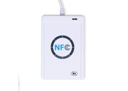 This NFC reader/writer USB can read and write NFC tags. Compatible with all modern NFC Tags like for example the NTAG203, NTAG 213 and the Ultralight chips. Is suitable for all versions of Windows®. The software for this device can be downloaded at: https://www.wakdev.com/en/apps/nfc-tools-pc-mac.html.