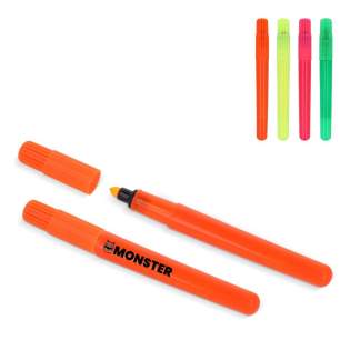 This highlighter, made in the EU, features a round tip for precise highlighting, ideal for emphasizing key text or details. Its vibrant color ensures important information stands out clearly. Designed for comfort and control, this highlighter is perf... This highlighter, made in the EU, features a round tip for precise highlighting, ideal for emphasizing key text or details. Its vibrant color ensures important information stands out clearly. Designed for comfort and control, this highlighter is perf...