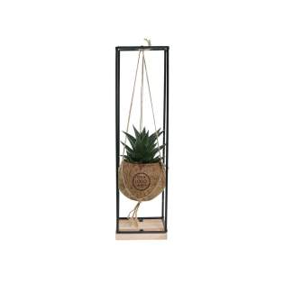 De Kokodama®, een botanische schoonheid die geen plastic bevat en voor 99% natuurlijk en 100% biologisch afbreekbaar is, biedt een unieke en duurzame optie voor relatiegeschenken. Haar bol van kokosvezels creëert een gezellig en duurzaam huis voor trendy en bijzondere planten. Hangend aan het plafond of zittend op een tafel bureau, de Kokodama® kan in elk interieur haar natuurlijke habitat vinden. Gemaakt met de hand in Sri Lanka, draagt de Kokodama® bij aan de lokale economie en stimuleert het vakmanschap. Deze Kokodama® mix bevat verschillende soorten vetplanten, waardoor hij lang meegaat en zelfs voor mensen zonder groene vingers heel gemakkelijk te verzorgen is. <br /><br />Naast het unieke uiterlijk van de Kokodama®, biedt dit product een uitstekende mogelijkheid tot personalisatie met een logo of slogan. Hierdoor wordt het meer dan alleen een decoratief object; het fungeert als een subtiel middel om jouw bedrijf of merk te promoten, of om simpelweg een boodschap over te brengen. Op deze manier bouw je een positieve associatie op met jouw bedrijf of merk, terwijl de Kokodama® op de bureaus van relaties of medewerkers prijkt. Door dit geschenk te geven, toon je niet enkel waardering, maar versterk je ook relaties en betrokkenheid, terwijl je tegelijkertijd een positieve impact hebt op het imago van jouw bedrijf. <br /><br />Heeft u vragen over dit product, de gewenste personalisatie of eventuele verpakkingen? Neem dan gerust contact met ons op. De Kokodama®, een botanische schoonheid die geen plastic bevat en voor 99% natuurlijk en 100% biologisch afbreekbaar is, biedt een unieke en duurzame optie voor relatiegeschenken. Haar bol van kokosvezels creëert een gezellig en duurzaam huis voor trendy en bijzondere planten. Hangend aan het plafond of zittend op een tafel bureau, de Kokodama® kan in elk interieur haar natuurlijke habitat vinden. Gemaakt met de hand in Sri Lanka, draagt de Kokodama® bij aan de lokale economie en stimuleert het vakmanschap. Deze Kokodama® mix bevat verschillende soorten vetplanten, waardoor hij lang meegaat en zelfs voor mensen zonder groene vingers heel gemakkelijk te verzorgen is. <br /><br />Naast het unieke uiterlijk van de Kokodama®, biedt dit product een uitstekende mogelijkheid tot personalisatie met een logo of slogan. Hierdoor wordt het meer dan alleen een decoratief object; het fungeert als een subtiel middel om jouw bedrijf of merk te promoten, of om simpelweg een boodschap over te brengen. Op deze manier bouw je een positieve associatie op met jouw bedrijf of merk, terwijl de Kokodama® op de bureaus van relaties of medewerkers prijkt. Door dit geschenk te geven, toon je niet enkel waardering, maar versterk je ook relaties en betrokkenheid, terwijl je tegelijkertijd een positieve impact hebt op het imago van jouw bedrijf. <br /><br />Heeft u vragen over dit product, de gewenste personalisatie of eventuele verpakkingen? Neem dan gerust contact met ons op.