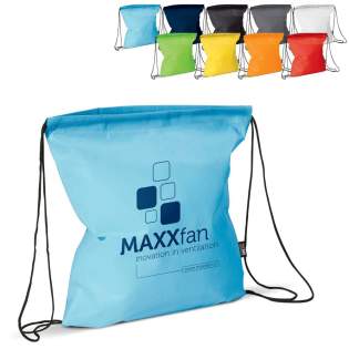 Sac à dos non-tissé avec cordon ajustable noir. Une multitude de couleurs. Le marquage peut être réalisé sur la face avant comme sur la face arrière avec les marquages en sérigraphie ou en transfert digital. Avec le marquage en transfert digital le p... Sac à dos non-tissé avec cordon ajustable noir. Une multitude de couleurs. Le marquage peut être réalisé sur la face avant comme sur la face arrière avec les marquages en sérigraphie ou en transfert digital. Avec le marquage en transfert digital le p...