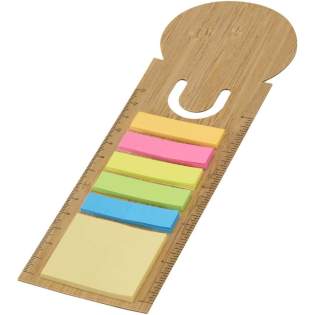 Le livret pratique Frei contient 125 petites notes autocollantes (4,2 x 0,6 cm) de 5 couleurs différentes et 25 grandes notes autocollantes jaunes (4,2 x 4 cm).
