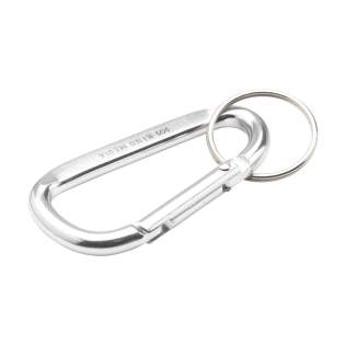 WoW! Karabijnhaak van gerecycled aluminium met metalen sleutelring (niet geschikt voor klimmen). GRS-gecertificeerd. Totaal gerecycled materiaal: 81%. Door het gebruik van gerecycled aluminium worden er minder nieuwe grondstoffen gebruikt tijdens de productie van dit product. Dit betekent minder energieverbruik en minder gebruik van water. WoW! Karabijnhaak van gerecycled aluminium met metalen sleutelring (niet geschikt voor klimmen). GRS-gecertificeerd. Totaal gerecycled materiaal: 81%. Door het gebruik van gerecycled aluminium worden er minder nieuwe grondstoffen gebruikt tijdens de productie van dit product. Dit betekent minder energieverbruik en minder gebruik van water.