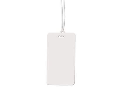 Useful luggage tag. PP material. Inside the label is a removable card on which you can write your address information.