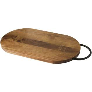 This chopping board with handle is both durable and stylish, crafted from high-quality acacia wood. The natural wood grain adds a rustic touch to your kitchen, while the ergonomic handle provides easy manoeuvrability. Perfect for chopping, slicing, and serving, this board is a versatile and functional addition to any kitchen.