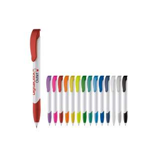 Toppoint design balpen, geproduceerd in Duitsland. Deze pen bevat een blauwschrijvende Jumbo vulling voor 4,5km schrijfplezier en heeft een hardcolour finish.