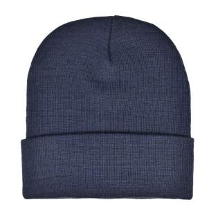 If you are looking for a hat made of recycled material, choose our 100% RPET knitted hat. Available in multiple colours.