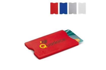 Hard Case Kartenhalter für EC-Karten. Der Kartenhalter enthält RFID Schutz um Skimming vorzubeugen. Der Kartenhalter hat Aussparungen um die Karte einfach herausnehmen zu können.