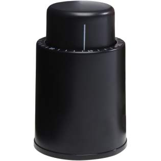 The Sangio wine stopper has excellent airtightness which preserves freshness by minimizing wine oxidation. With the rotary button design for lock and unlock, it ensures that the bottles remains sealed to preserve the wine. Whenever you want to pour another glass of wine, you just need to rotate it again. Great for using at home, at hotels, clubs, and bars. This wine stopper preserves the wine just like the original cork, making this a must-have for any wine enthusiast.