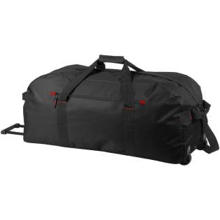 Vancouver trolley travel bag. Big travel bag with zippered main compartment, zipper front pocket and trolley system. 600D Polyester. Vancouver trolley travel bag. Big travel bag with zippered main compartment, zipper front pocket and trolley system. 600D Polyester.